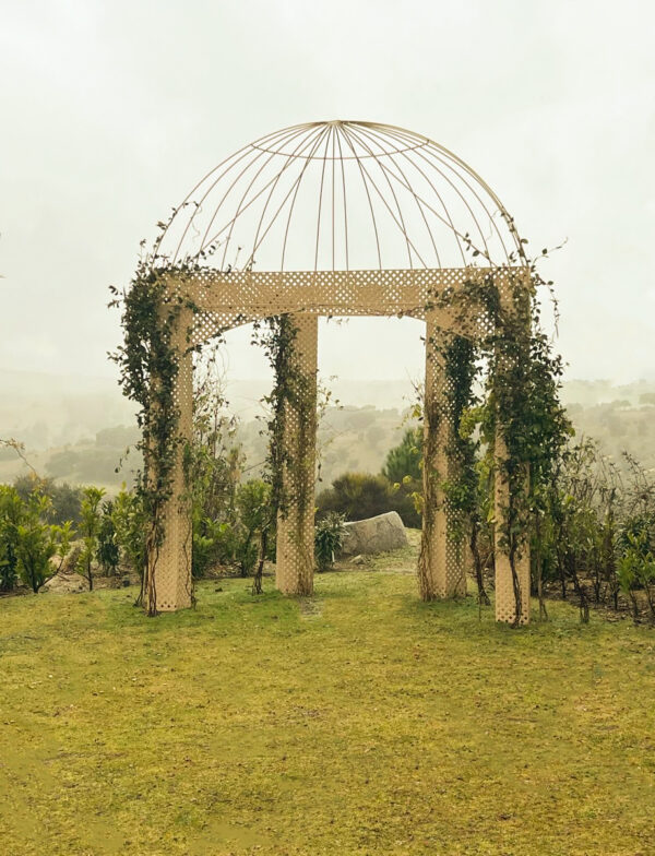 Pérgola de ceremonia